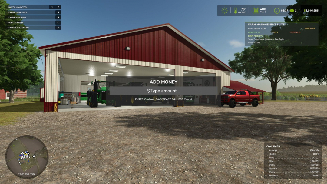 Add / Deduct Money V1.0