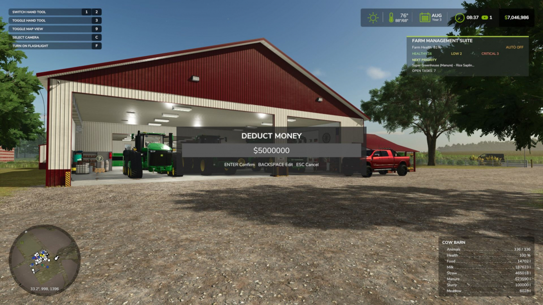 Add / Deduct Money V1.0