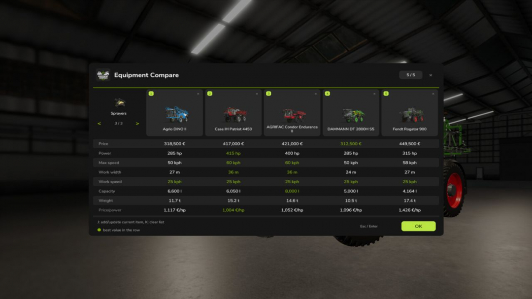 Equipment Compare V1.0.3