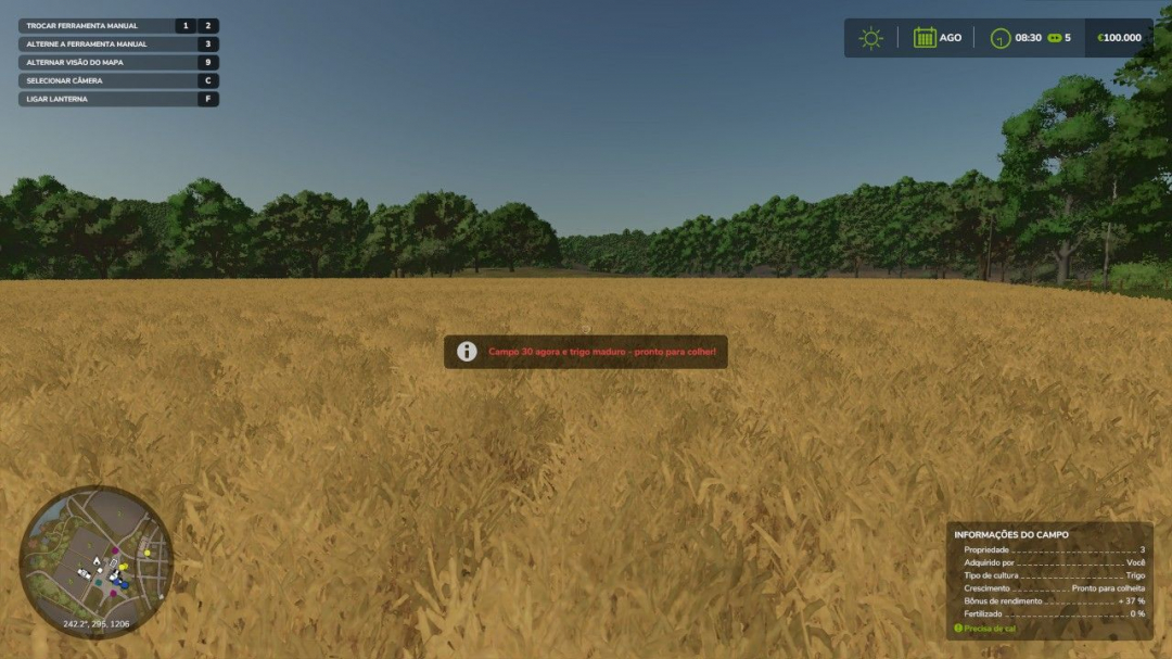 Field Wizard – Field Ready to Harvest in 1 s V1.2