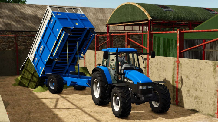 fs25-mods, Broughan 1 Axle Grain / Silage Trailer (New Release) v1.0