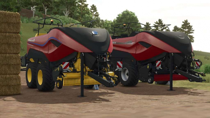 fs25-mods, CNH Square Balers Pack Rust Edition v1.5
