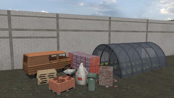 fs25-mods, Decoration Pack 05 JDP V1.0.0.1
