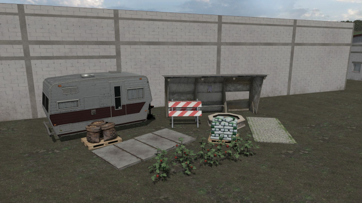 fs25-mods, Decoration Pack 07 JDP V1.0.0.1
