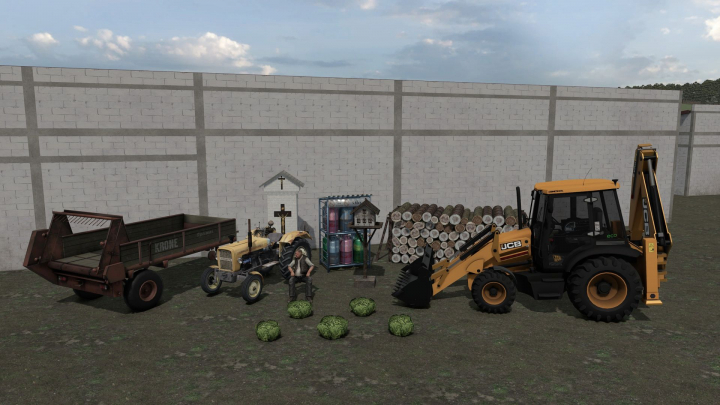 fs25-mods, Decoration Pack 08 JDP V1.0.0.1