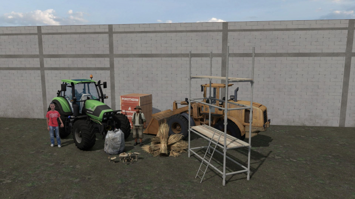 fs25-mods, Decoration Pack 10 JDP V1.0.0.1