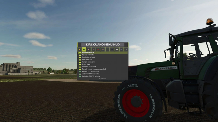 fs25-mods,  Kirikouano Menu HUD v1.2