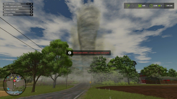 fs25-mods,  Lord of the Weather – Summon TORNADOS V2.2