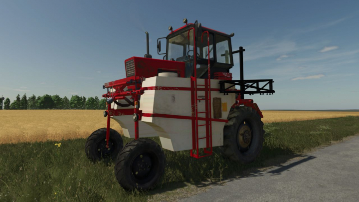fs25-mods,  MTZ Bridge Sprayer V1.0.0.1