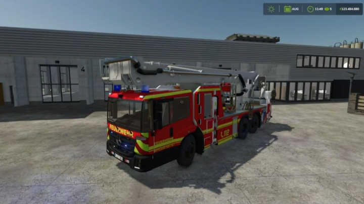fs25-mods,  Mercedes Benz Econic TMB (DLK) V1.0