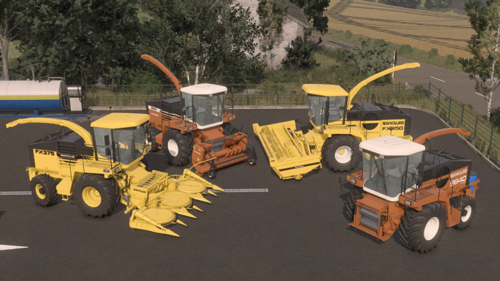 fs25-mods,  New Holland FX V1.0