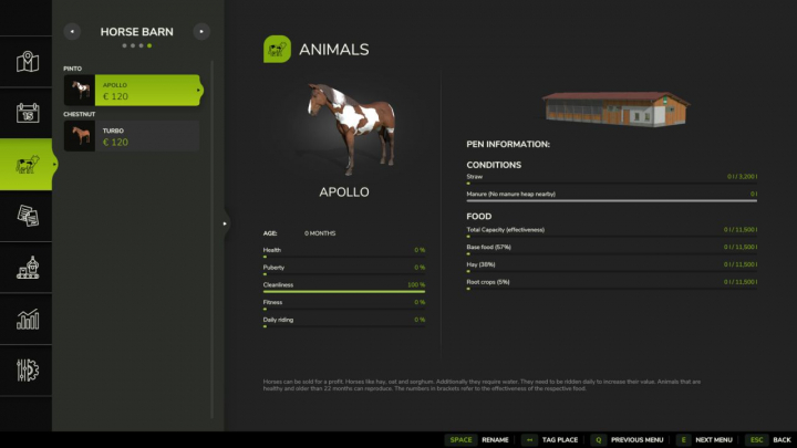fs25-mods,  Overview of animal husbandry V1.0