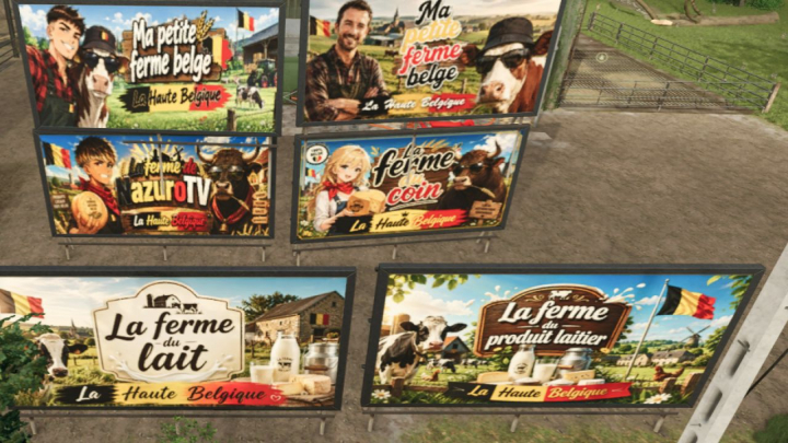 fs25-mods, Panels for the map La Haute Belgique V1.0.0.1