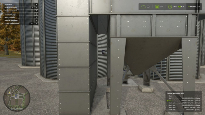 fs25-mods, RealSilo – Realistic Silo Compartments V1.0