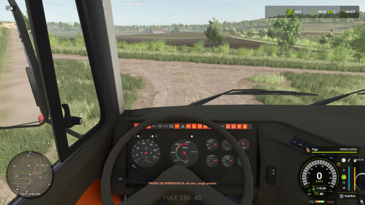 fs25-mods,  Realistic Diesel Start V1.2