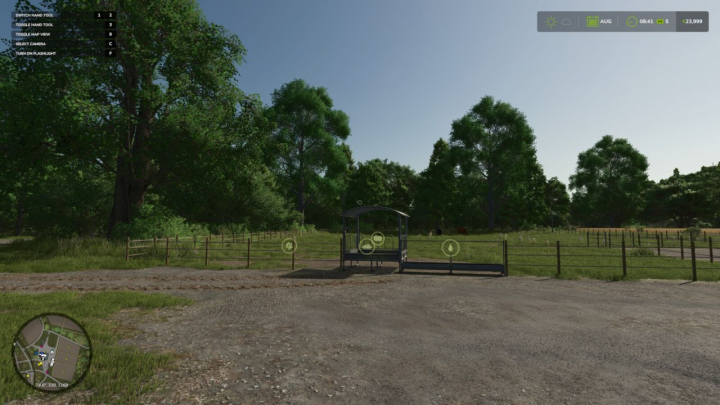 fs25-mods,  Toggle Trigger Icons & HUD V1.0