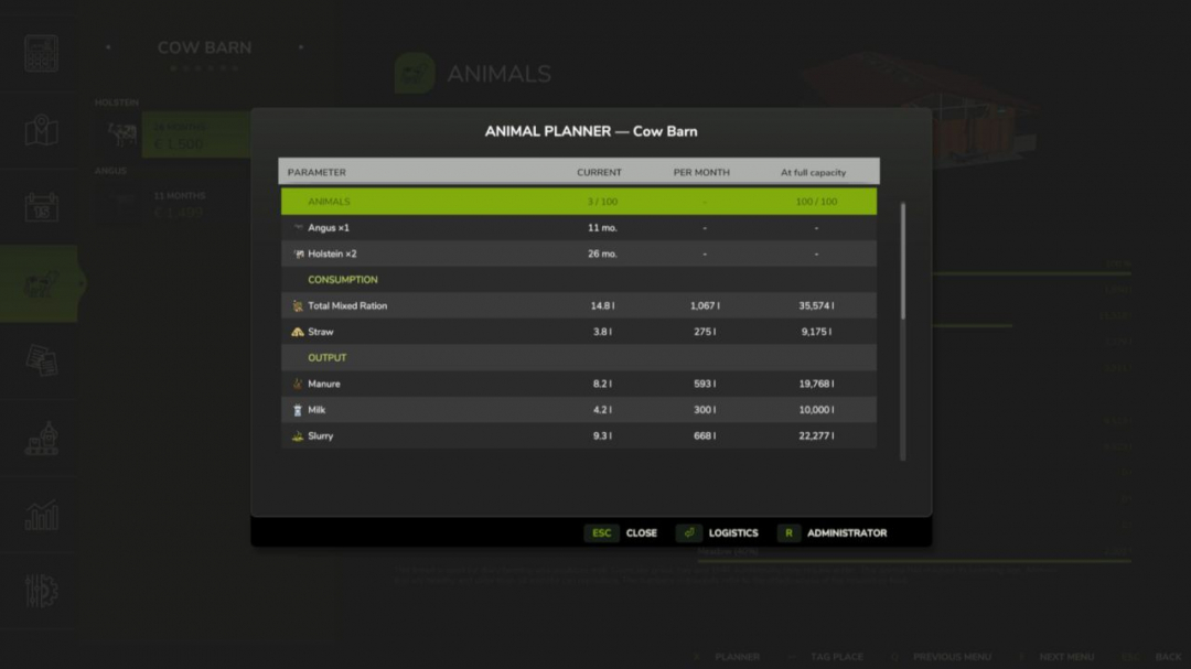 Animal Planner V1.0