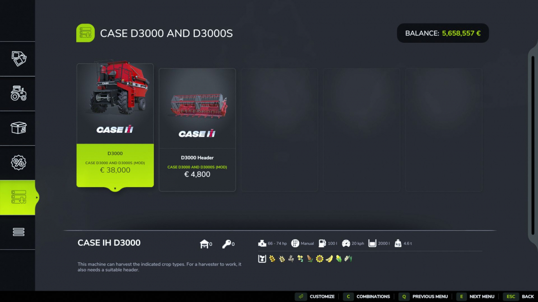 Case D3000 / D3000S V1.0.0.1