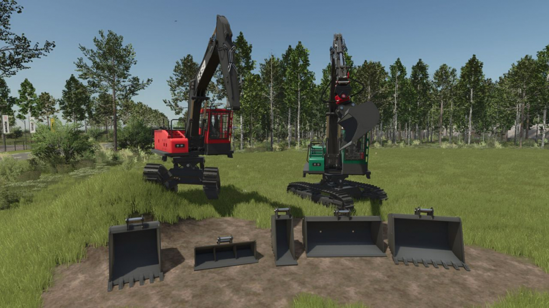 Forestry Excavator Pack V1.0