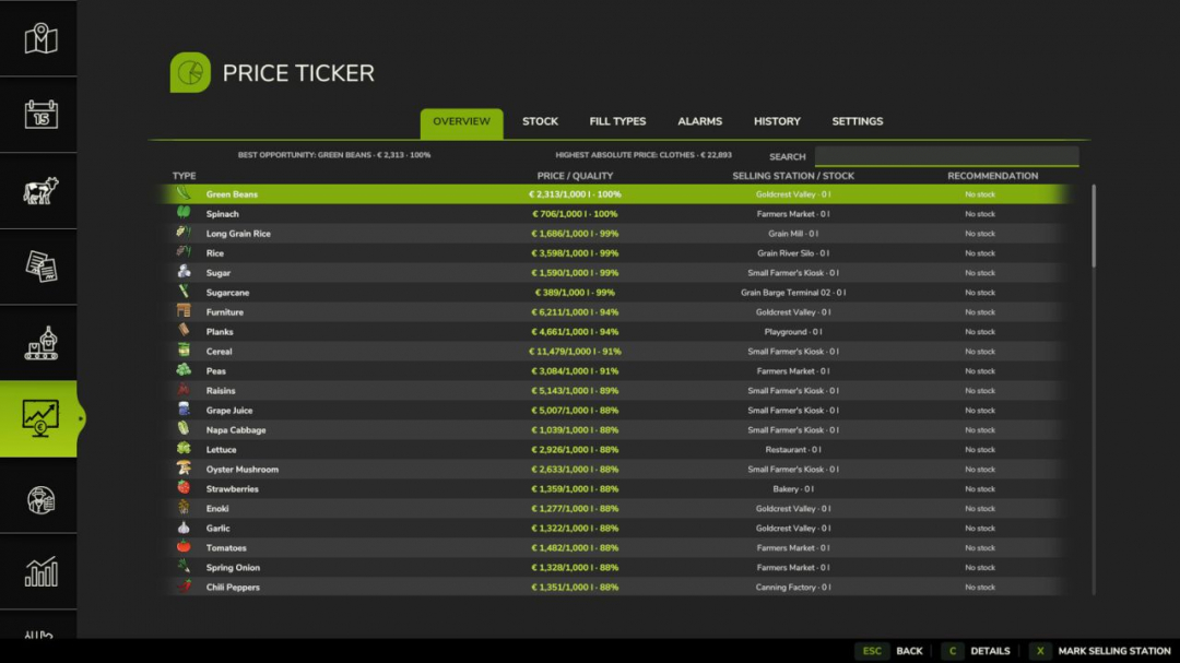 Market price helper V1.0.0.5