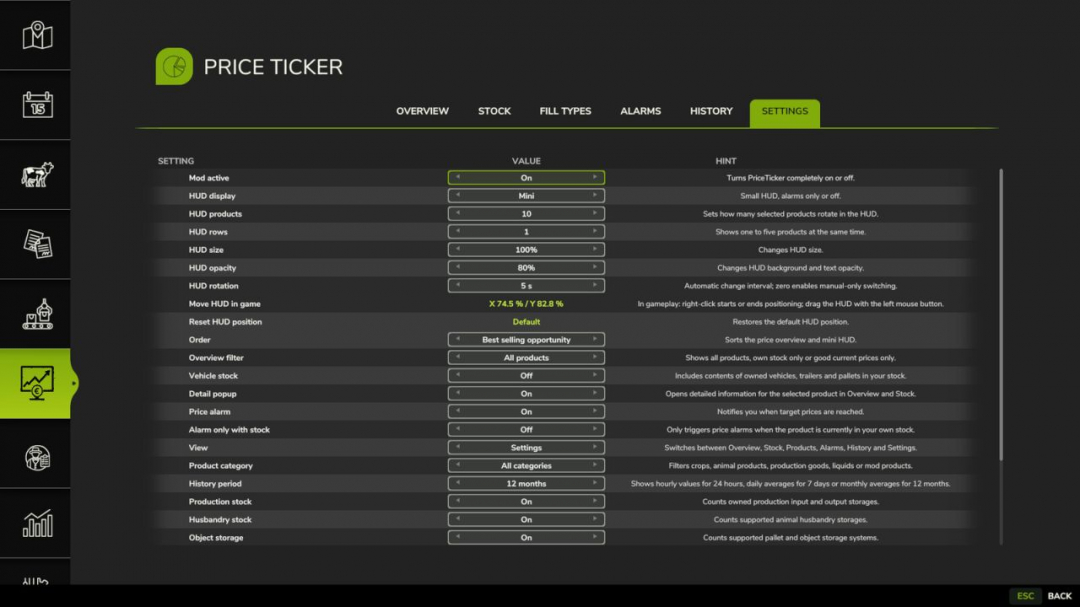 Market price helper V1.0.0.5