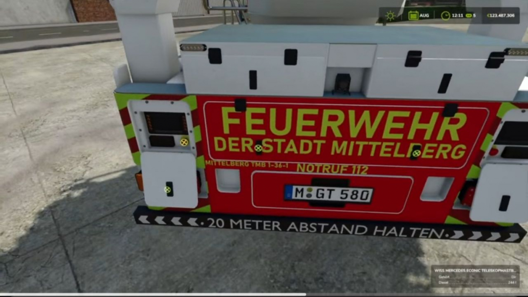 Mercedes Benz Econic TMB (DLK) V1.0