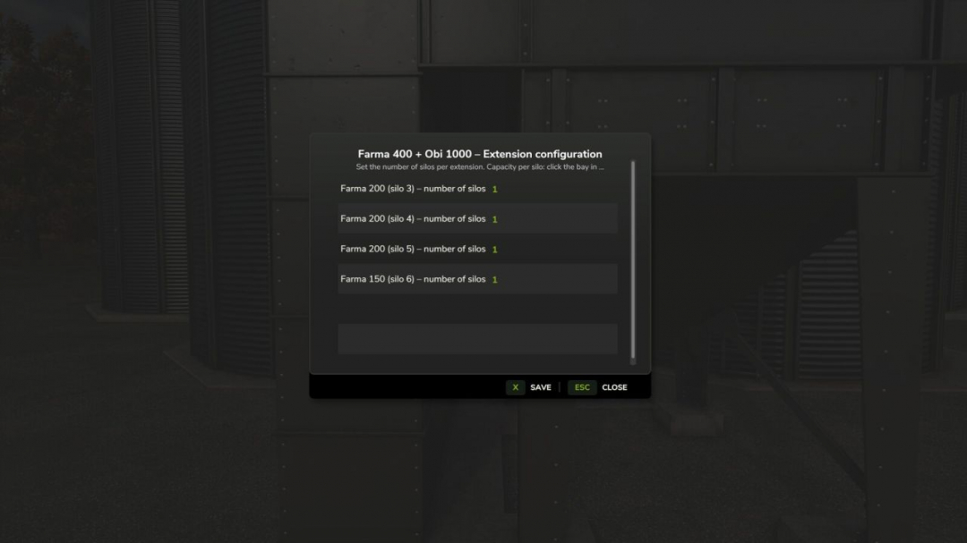 RealSilo – Realistic Silo Compartments V1.0