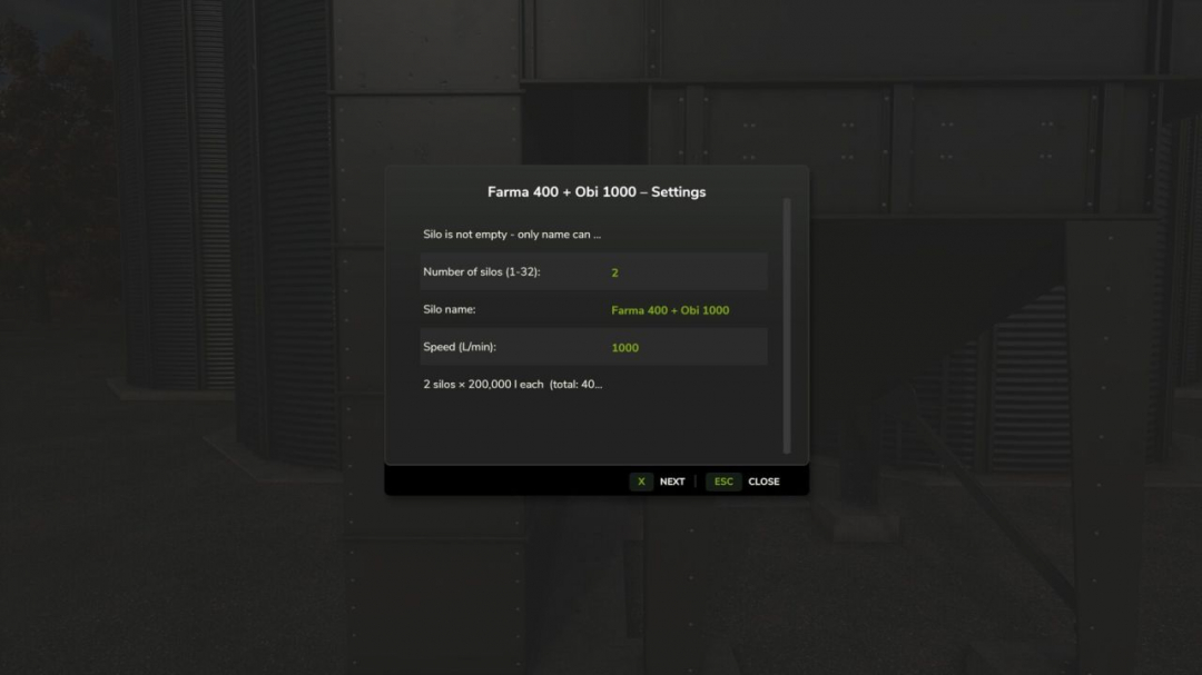RealSilo – Realistic Silo Compartments V1.0