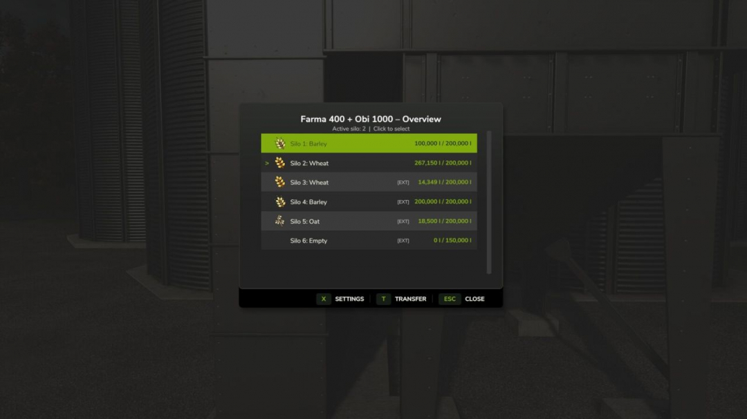 RealSilo – Realistic Silo Compartments V1.0