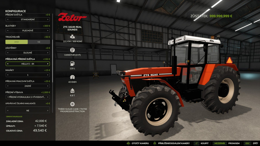 Zetor ZTS 16245 Real Sounds V2.1
