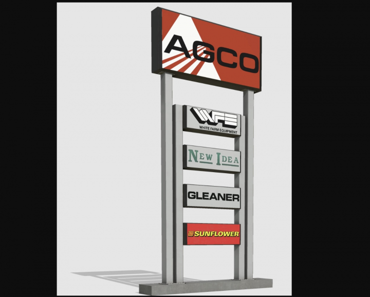 fs25-mods,  AGCO Sign v1.0