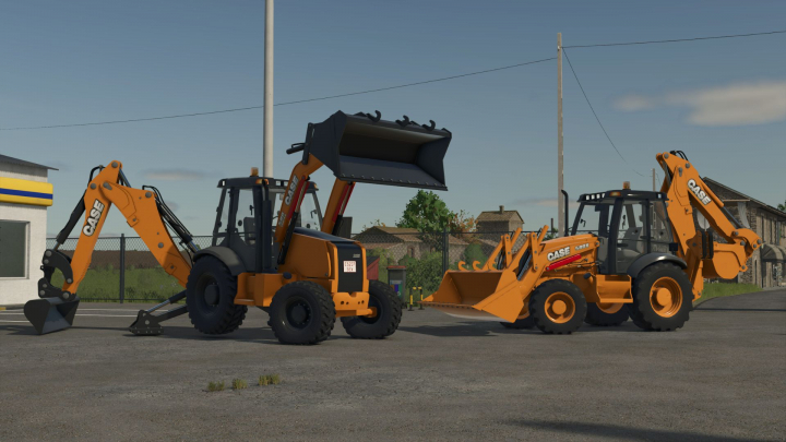 fs25-mods,  Case 580N & 580 Super N Backhoes V1.0.0.7