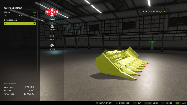 fs25-mods, Corn Header 6 row V1.0