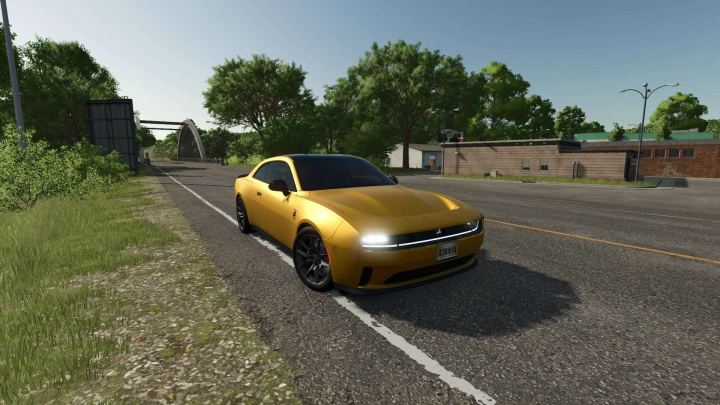 fs25-mods, Dodge Charger Daytona EV Scat Pack Stage 2 V1.0
