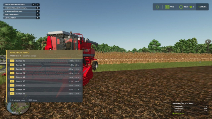 fs25-mods, Field center (Planting, Harvesting and Cleaning) V1.0