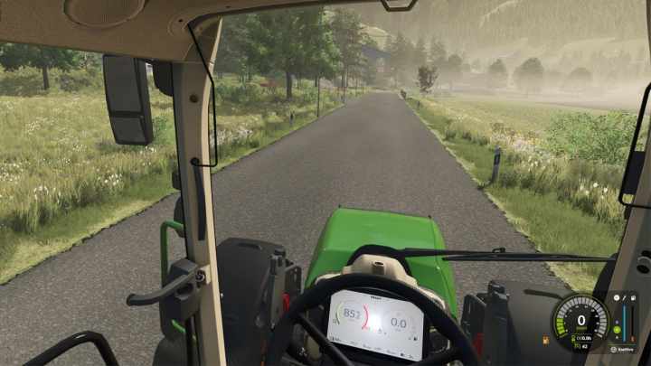 fs25-mods,  Fuel warning light V1.0
