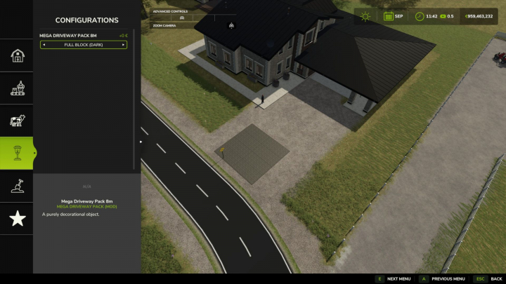 fs25-mods,  Mega Driveway Pack V1.0