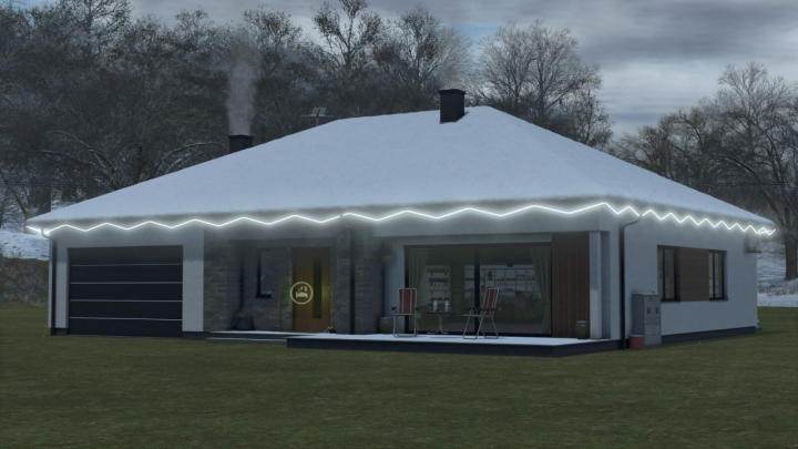 fs25-mods, Pack Of Two Modern Farmhouses v1.0.0.1