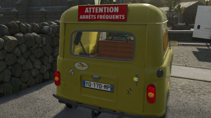fs25-mods, Renault 4L La Poste V1.0