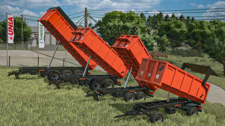 fs25-mods, Rinoagro Tipping Trailer Pack V2.5
