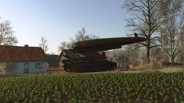 fs25-mods, T54 Tracked Multiple Rocket V1.0