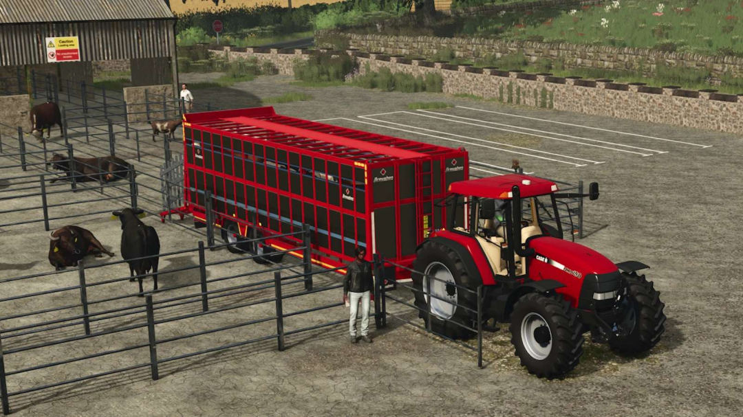 Broughan 28 Ft Animal Trailer V1.0.0.1