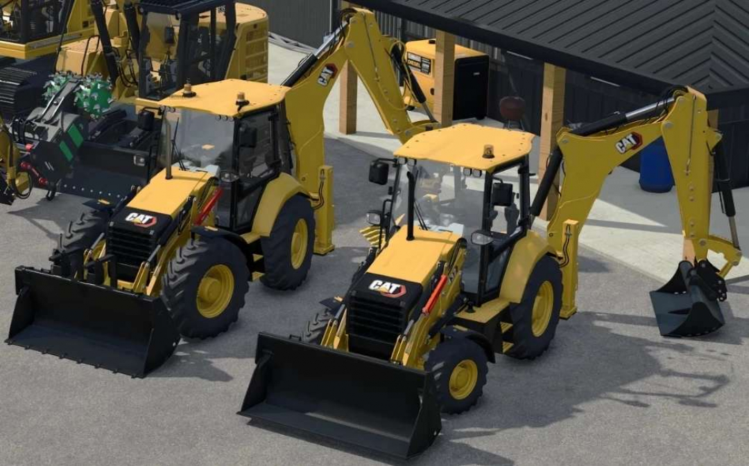 Cat backhoe Pack v1.0