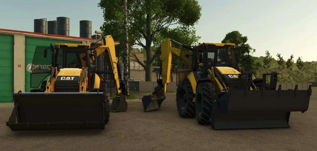 Cat backhoe Pack v1.0