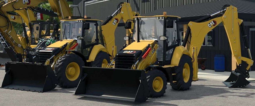 Cat backhoe Pack v1.0