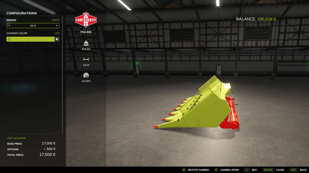Corn Header 6 row V1.0