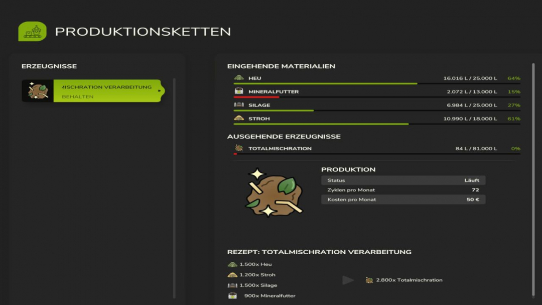 Feed production pack V1.0.0.3