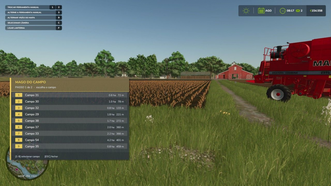 Field center (Planting, Harvesting and Cleaning) V1.0