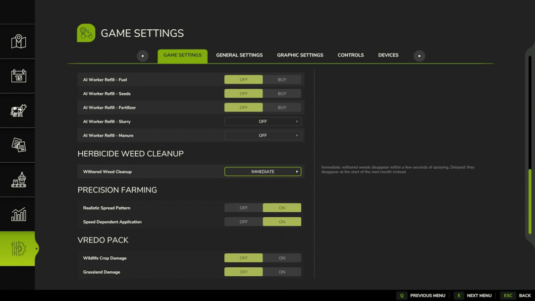Herbicide Weed Cleanup V1.0