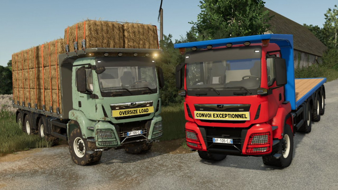 MAN TGS 18.500 Flatbed Autoload V1.5
